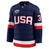 USA tröja 4 Nations Face Off 2025 Fanatics Premium Auston Matthews Navy - NHL Tröjor Herr